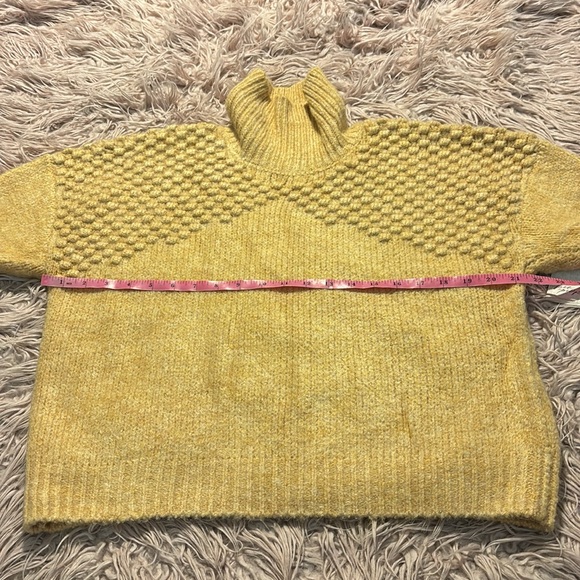 NWT Free People Bradley Pullover Sweater in Camel Heather - Picture 12 of 13